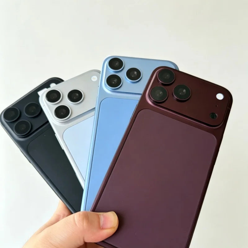 Perfect Dummy Phone Model for iPhone Duo Foldable 18 Pro Max Fake Prototype Display Photography Prop Non-Working