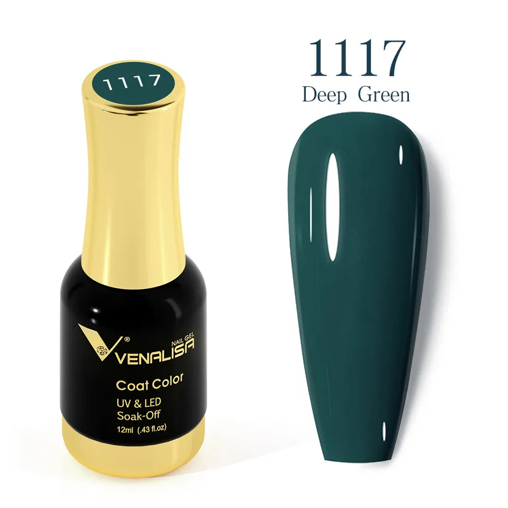 Venalisa Super Color Gel Varnish 12ml Diamond Shining Glitter Sequin Starry Platinum Nail Enamel Long Lasting Time Gel Polish