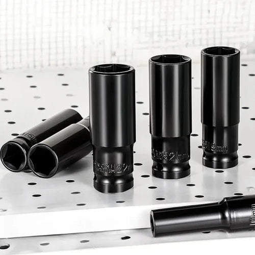 1/2" Drive Deep Impact Socket Drive Metric Wrench Socket Deep Impact Socket Pneumatic Wrench Head Tire Removal Tools