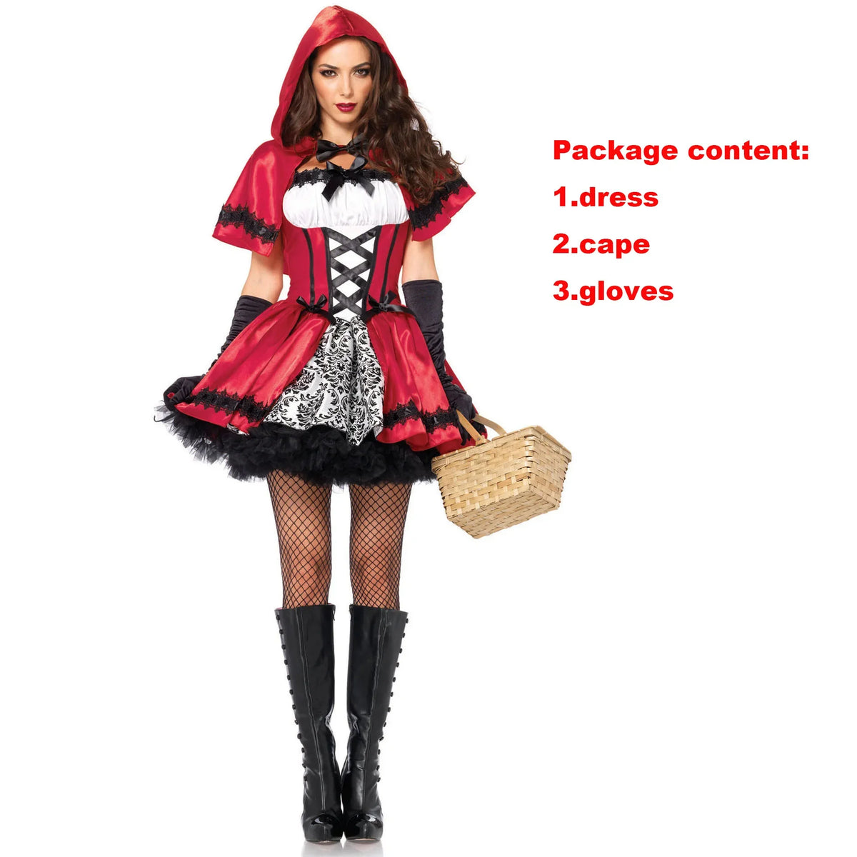 Disfraz de Halloween, Caperucita Roja, uniforme de princesa Reina Sexy, disfraz Wansheng, uniforme de juego de rol