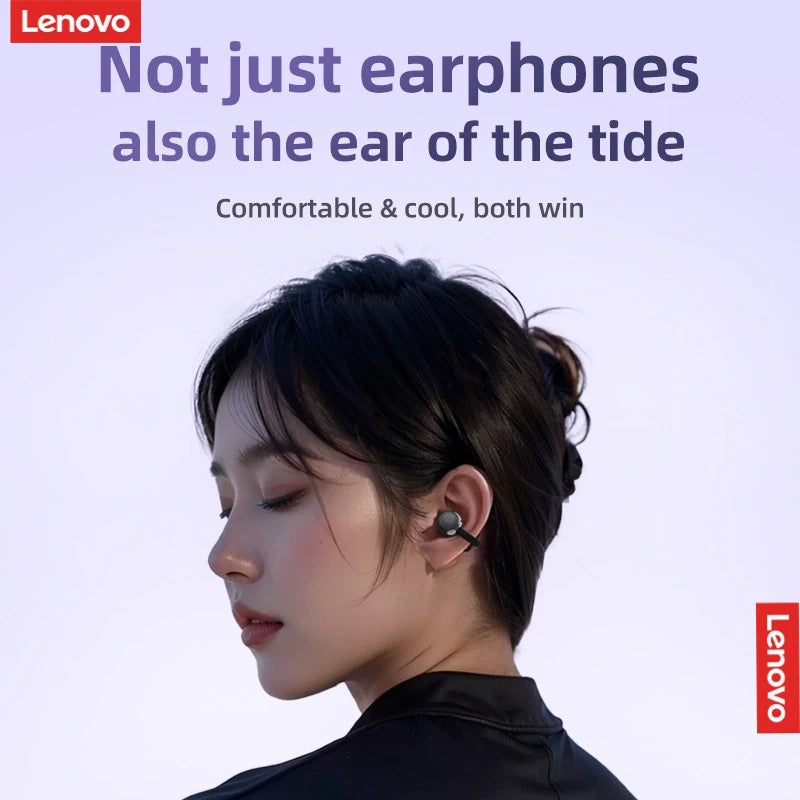 Lenovo TA410 Wireless Bluetooth 5.4 Earphones TWS Panoramic Sound Effects Ultra Long Battry Life Headphones Comfortable To Wear