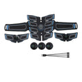 Entrenador inteligente de Abs con recarga USB, tóner muscular, cinturón de tonificación Abdominal, moldeador corporal, masaje de piernas y brazos, gimnasio en casa, equipo de Fitness