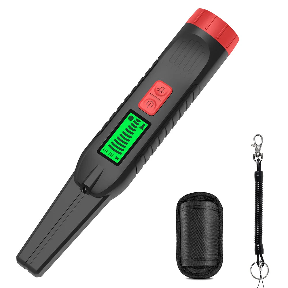 2025 New 360° Handheld Metal Detector Pointer Pinpoint Waterproof Handheld Metal Scanner for Metal Coin Gold Silver Iron
