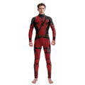 Superhéroe hombres película Deadpool Wolverine disfraces Cosplay Halloween mono actuación fiesta Zentai mono