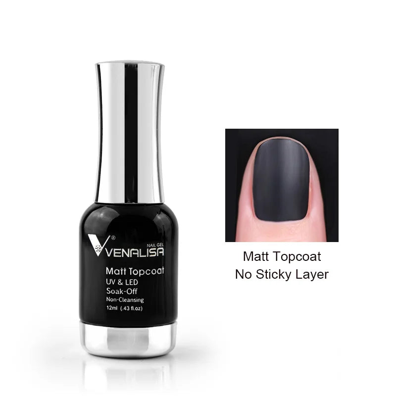 Venalisa Super Color Gel Varnish 12ml Diamond Shining Glitter Sequin Starry Platinum Nail Enamel Long Lasting Time Gel Polish