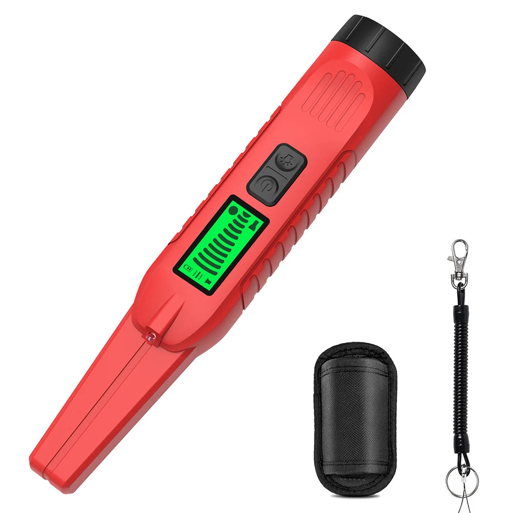 2025 New 360° Handheld Metal Detector Pointer Pinpoint Waterproof Handheld Metal Scanner for Metal Coin Gold Silver Iron