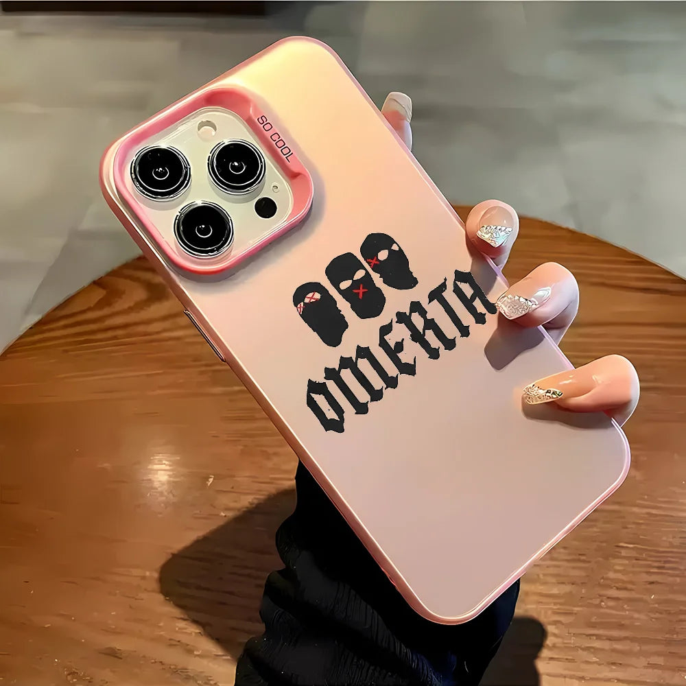 Omerta 47 Maes Phone Case For iPhone 16 15 14 13 12 11 mini Pro Max X XR XSMAX 8 7 Plus Anti Fall Matte Back Cover