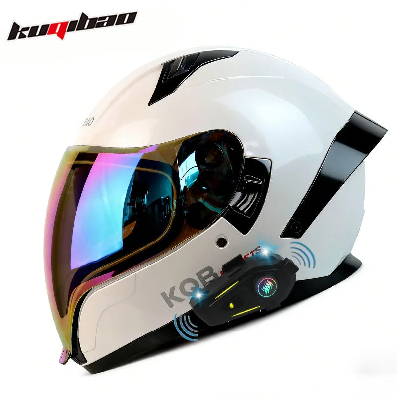 Hot Original Motorcycle Helmet, Pedal, Motorcycle Half Cover Helmet, Cascos Para Motos, Paired with Bluetooth Earphones