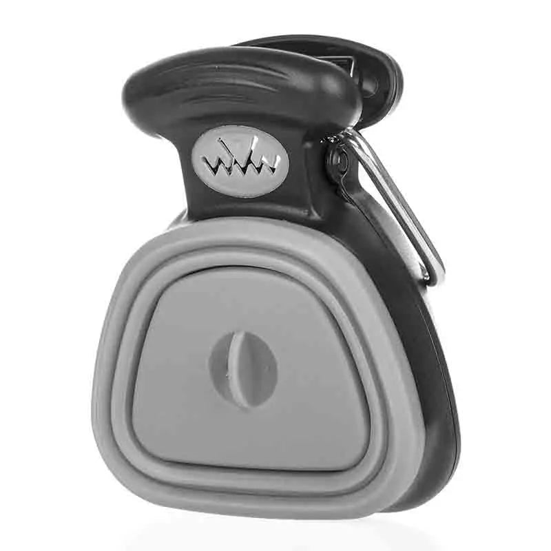 Dog Pet Travel Foldable Pooper Scooper With 1 Roll Decomposable Bags Poop Scoop Clean Pick Up Excreta Cleaner