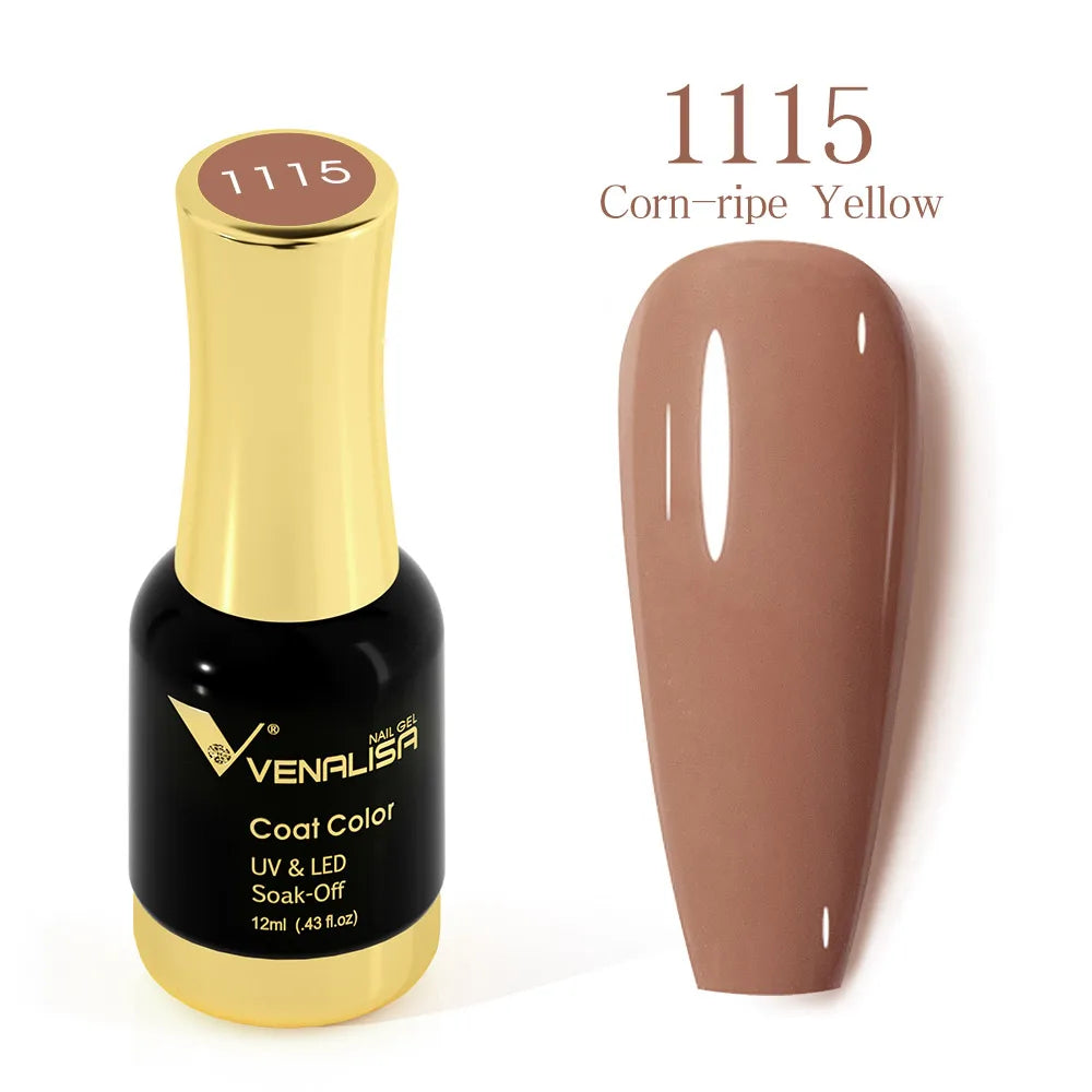 Venalisa Super Color Gel Varnish 12ml Diamond Shining Glitter Sequin Starry Platinum Nail Enamel Long Lasting Time Gel Polish