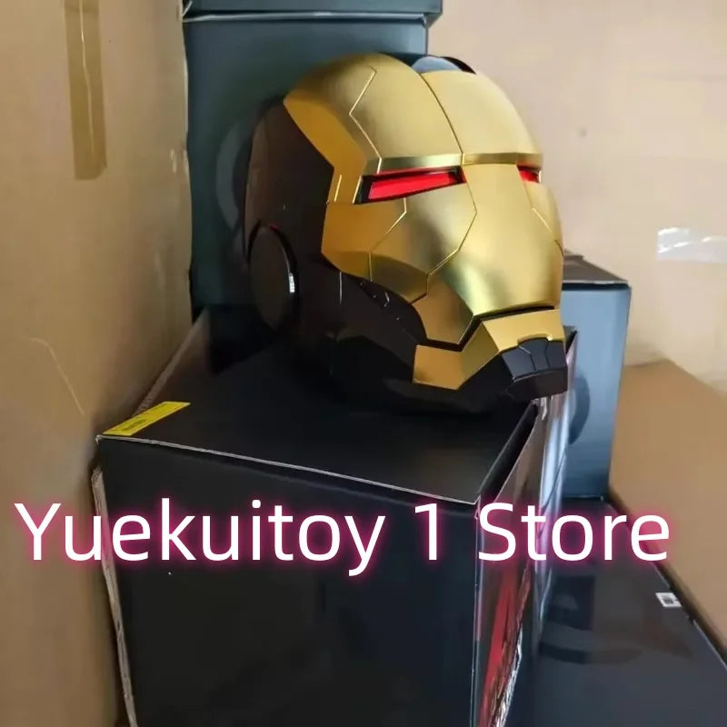 1:1 Wearable Iron Man Helmet Mk5 Mk50 Mk17 Steel Spider Man Helmet Collector'S EditionHelmet Collector'S Gift