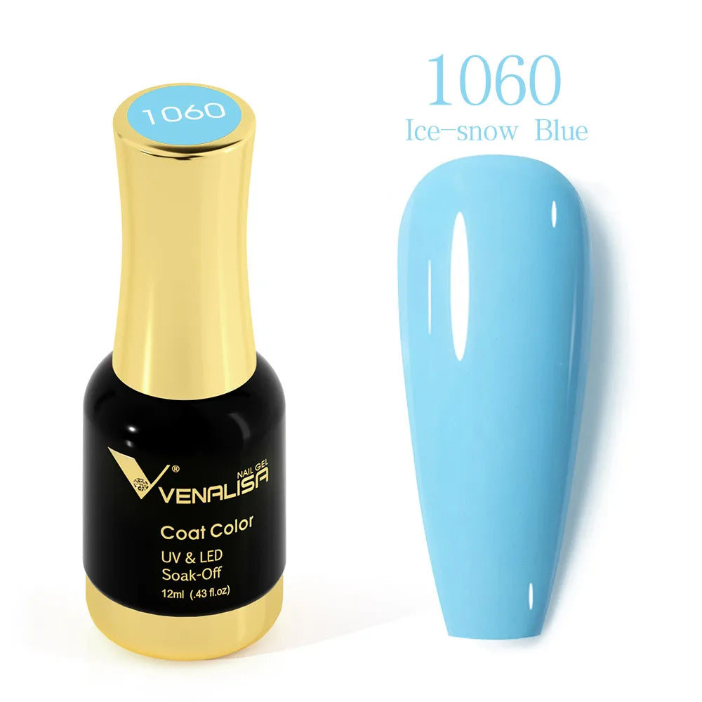 Venalisa Super Color Gel Varnish 12ml Diamond Shining Glitter Sequin Starry Platinum Nail Enamel Long Lasting Time Gel Polish
