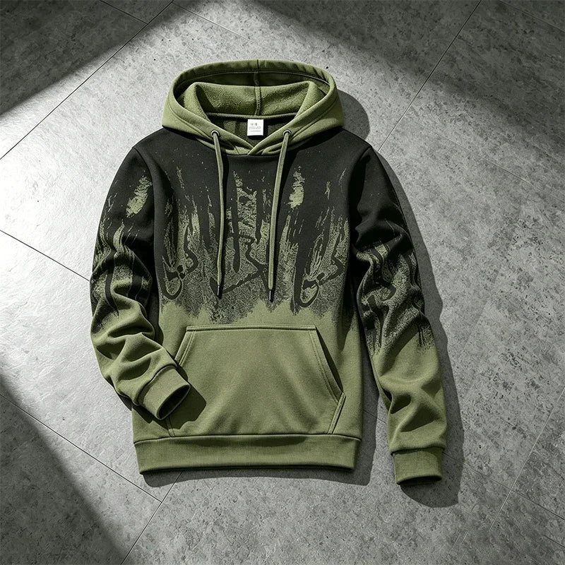 2026 New in Men's Set Hoodies and Sweatpants Fall&winter Daily Casual Sports Jogging Suit Urban Fashion Hooded Sweatshirt Outfit