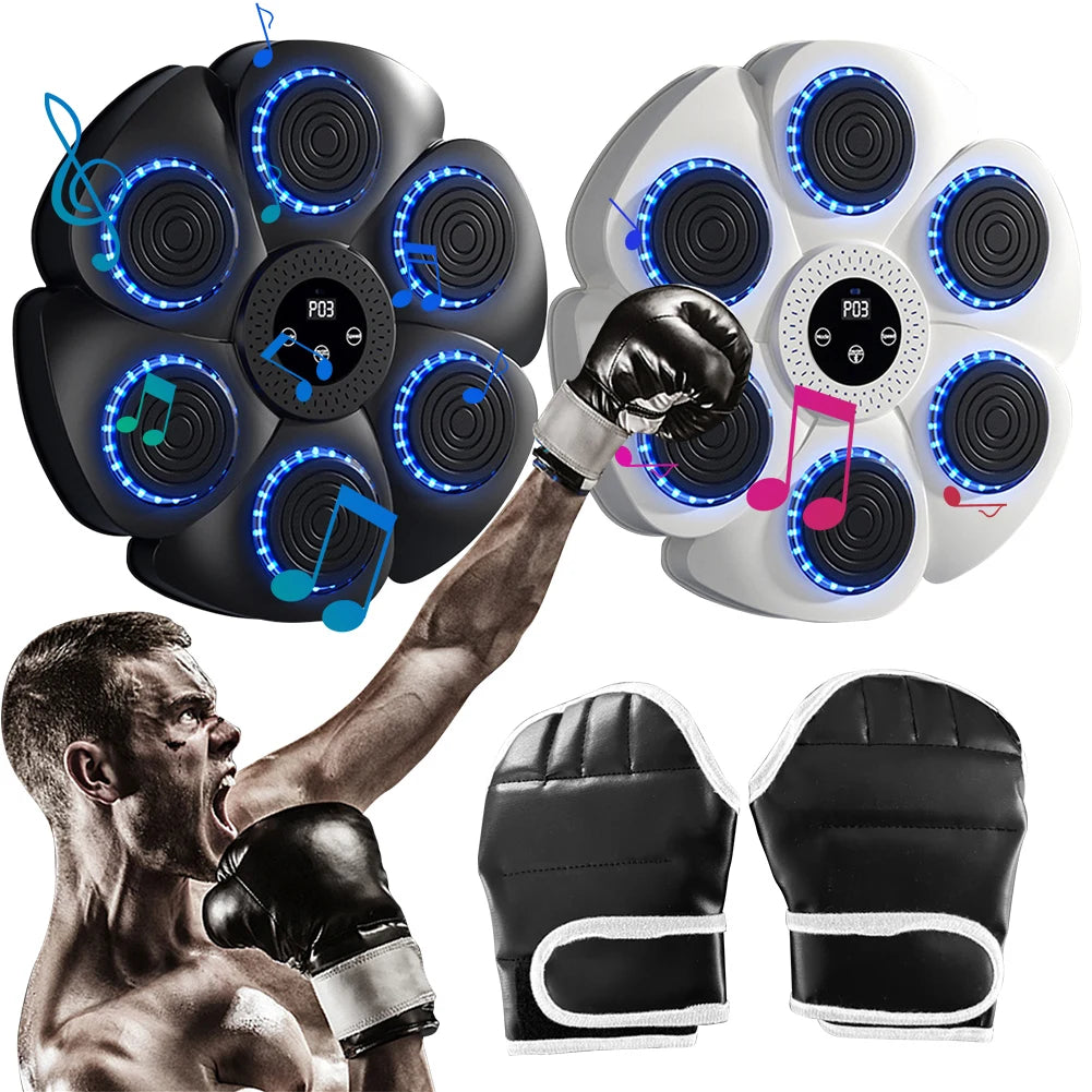 Nueva máquina de boxeo de música inteligente para adultos/niños, deportes, Fitness, entrenador de boxeo, ejercicio en casa, respuesta, entrenamiento, boxeo, objetivo de pared