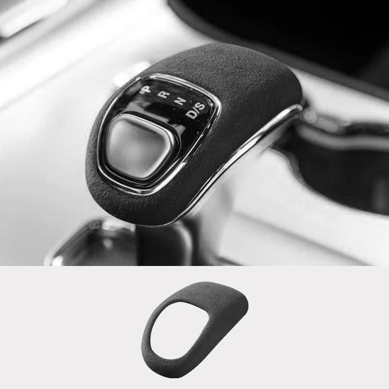 For Jeep Grand Cherokee SRT 2014-2015 Made of Alcantara Gear Shift Knob Cover Boot Anti Scratch Car Interior Tuning Accessories