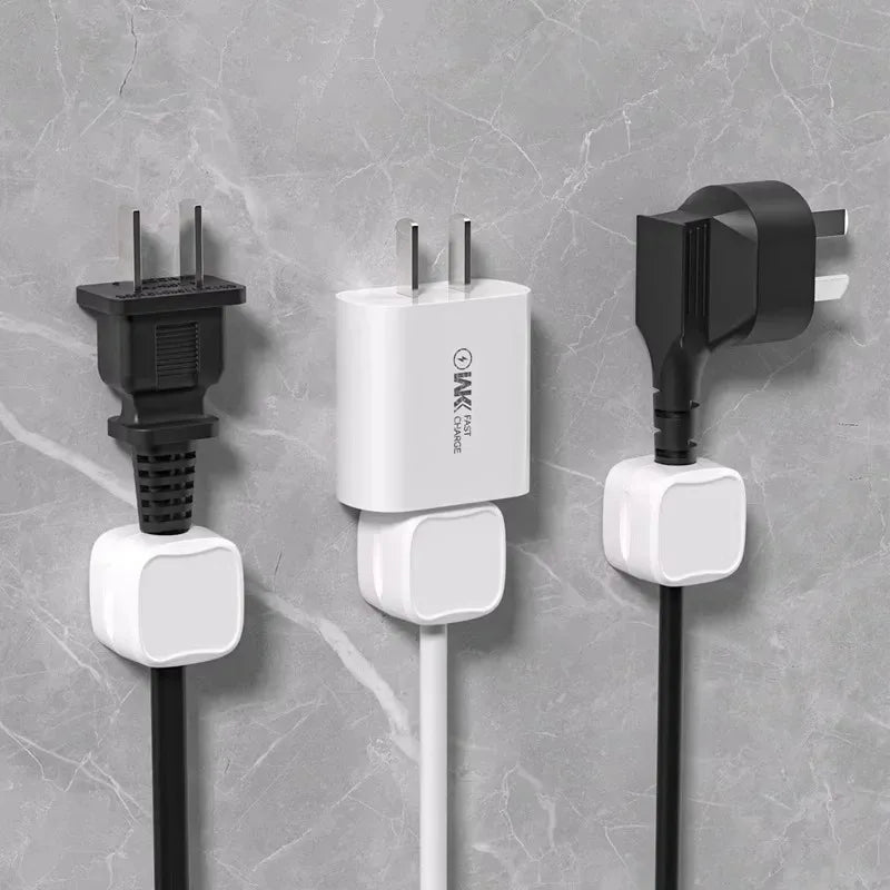 Organizador de cables magnético, gestión de cables, Clips, soporte para cables debajo del escritorio, organizador de cables para auriculares y ratones, 3/6 Uds.