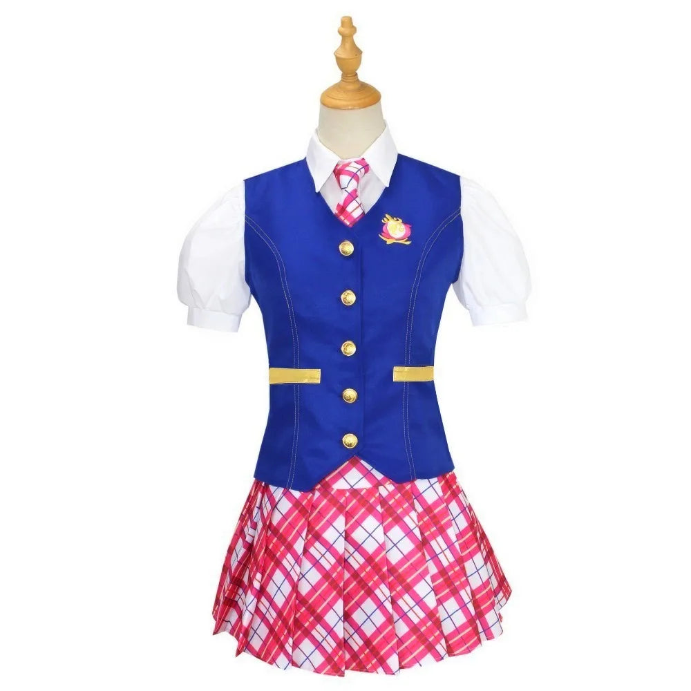Delansey Cos uniforme Bobby's Charm Princess College Cos mismo uniforme escolar disfraz de juego de rol