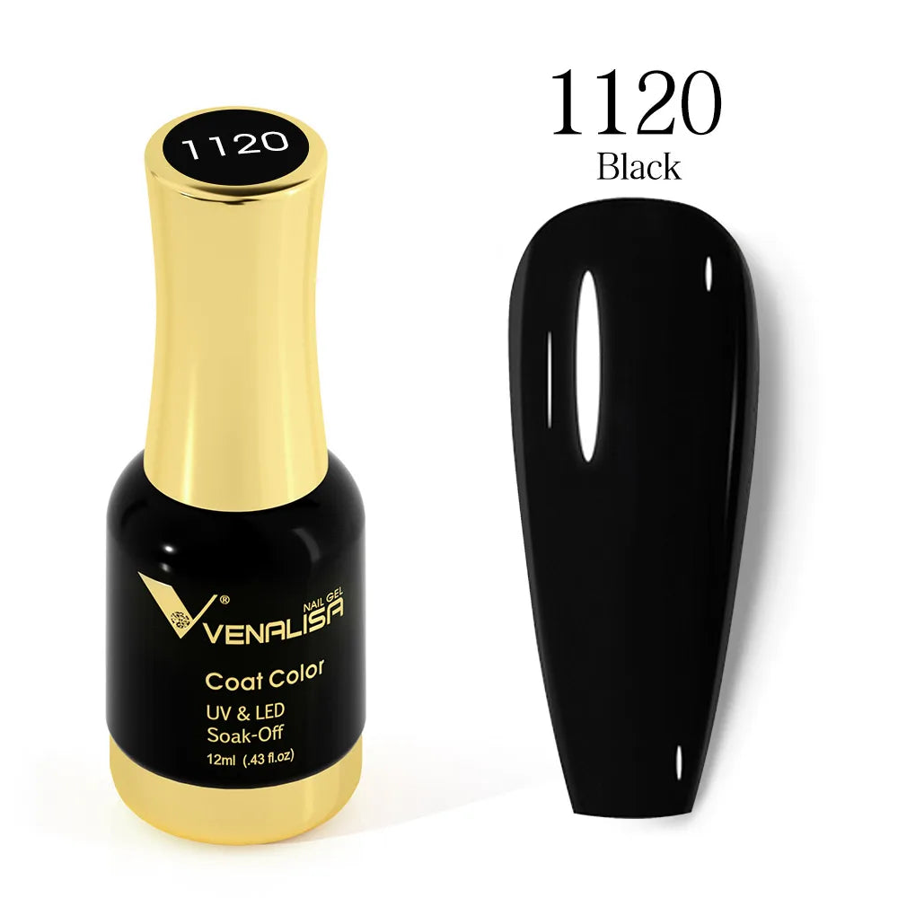 Venalisa Super Color Gel Varnish 12ml Diamond Shining Glitter Sequin Starry Platinum Nail Enamel Long Lasting Time Gel Polish