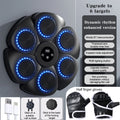 Nueva máquina de boxeo de música inteligente para adultos/niños, deportes, Fitness, entrenador de boxeo, ejercicio en casa, respuesta, entrenamiento, boxeo, objetivo de pared