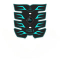 Máquina de Fitness inteligente portátil, equipo de Fitness EMS, dispositivo Abdominal perezoso, ocho parches abdominales, dispositivo de ejercicio de brazos ABS