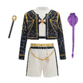 Disfraz de Halloween para niña, ropa de espectáculo de moda de cantante Pop, puesta en escena, uniforme de vestir, disfraces de fiesta para espectáculo infantil, 3 uds.
