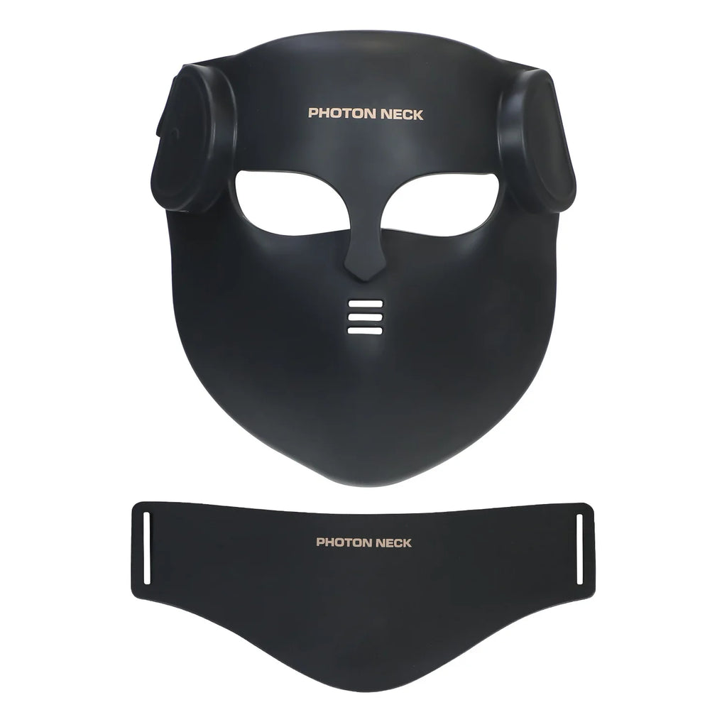 Terapia de luz roja, mascarilla Facial LED de 8 colores con cuello, mascarilla de terapia infrarroja de fotones de silicona para reducir las arrugas y el cuidado Facial del acné