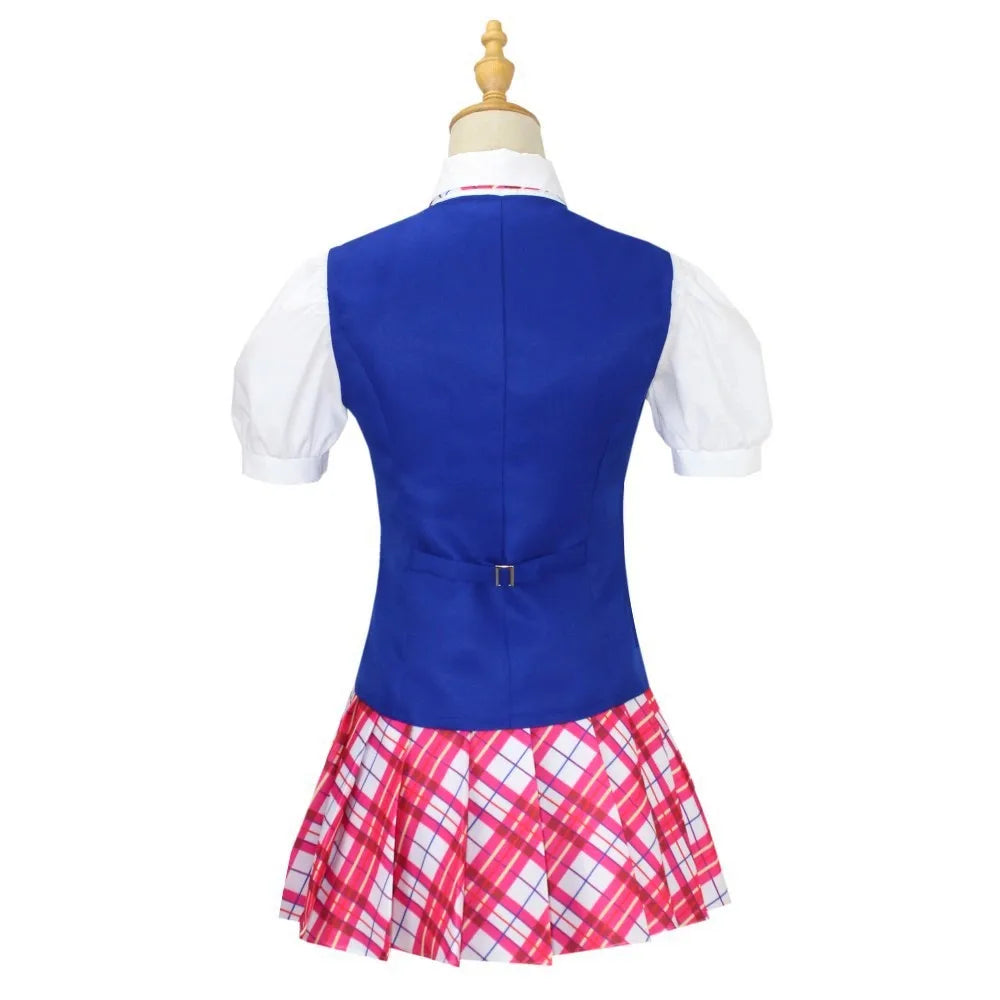 Delansey Cos uniforme Bobby's Charm Princess College Cos mismo uniforme escolar disfraz de juego de rol