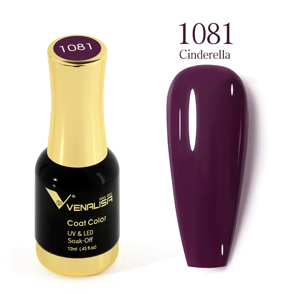 Venalisa Super Color Gel Varnish 12ml Diamond Shining Glitter Sequin Starry Platinum Nail Enamel Long Lasting Time Gel Polish