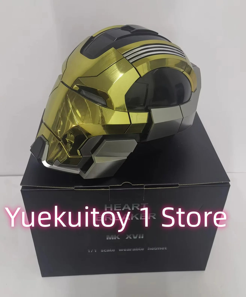 1:1 Wearable Iron Man Helmet Mk5 Mk50 Mk17 Steel Spider Man Helmet Collector'S EditionHelmet Collector'S Gift