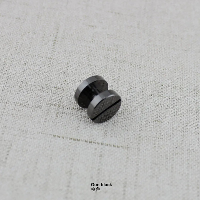 10-50-200pcs High Quality Binding Screws Nail Rivets Album Leather Copper Leather Craft Belt Wallet Solid Screws chicago rivet