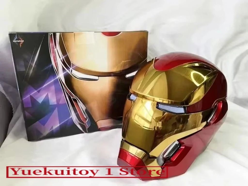 1:1 Wearable Iron Man Helmet Mk5 Mk50 Mk17 Steel Spider Man Helmet Collector'S EditionHelmet Collector'S Gift