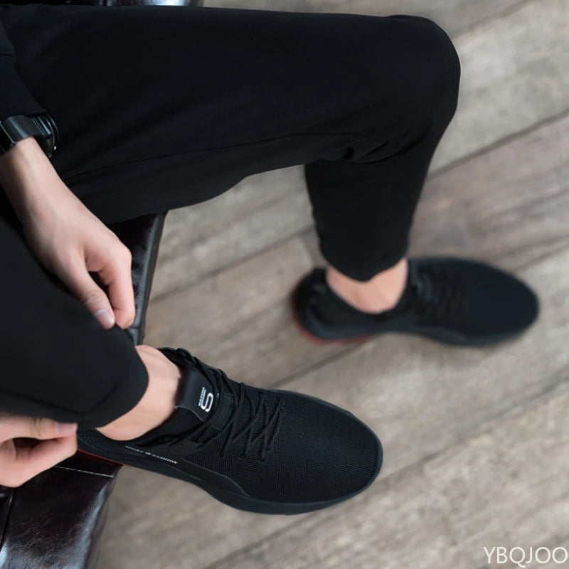 Large Size Autumn Fashion New Item Breathable Casual Comfortable Men's Shoes Versatile Lightweight Flat Sports Men's Shoes