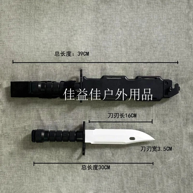 Simulation Student Rubber M9 Training Knife Model Children's Toy Knife