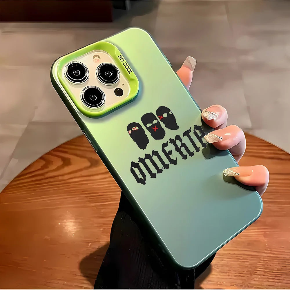 Omerta 47 Maes Phone Case For iPhone 16 15 14 13 12 11 mini Pro Max X XR XSMAX 8 7 Plus Anti Fall Matte Back Cover
