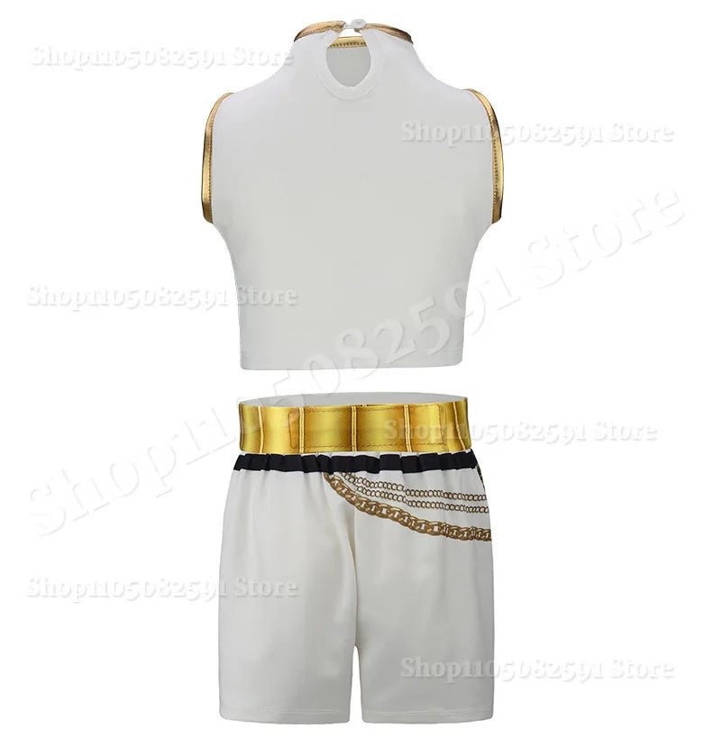 Girl Suit Rumi Cosplay Costume Birthday Party Stage Performance Costume Halloween Christmas Carnival Kids Dress Up 3-12 year