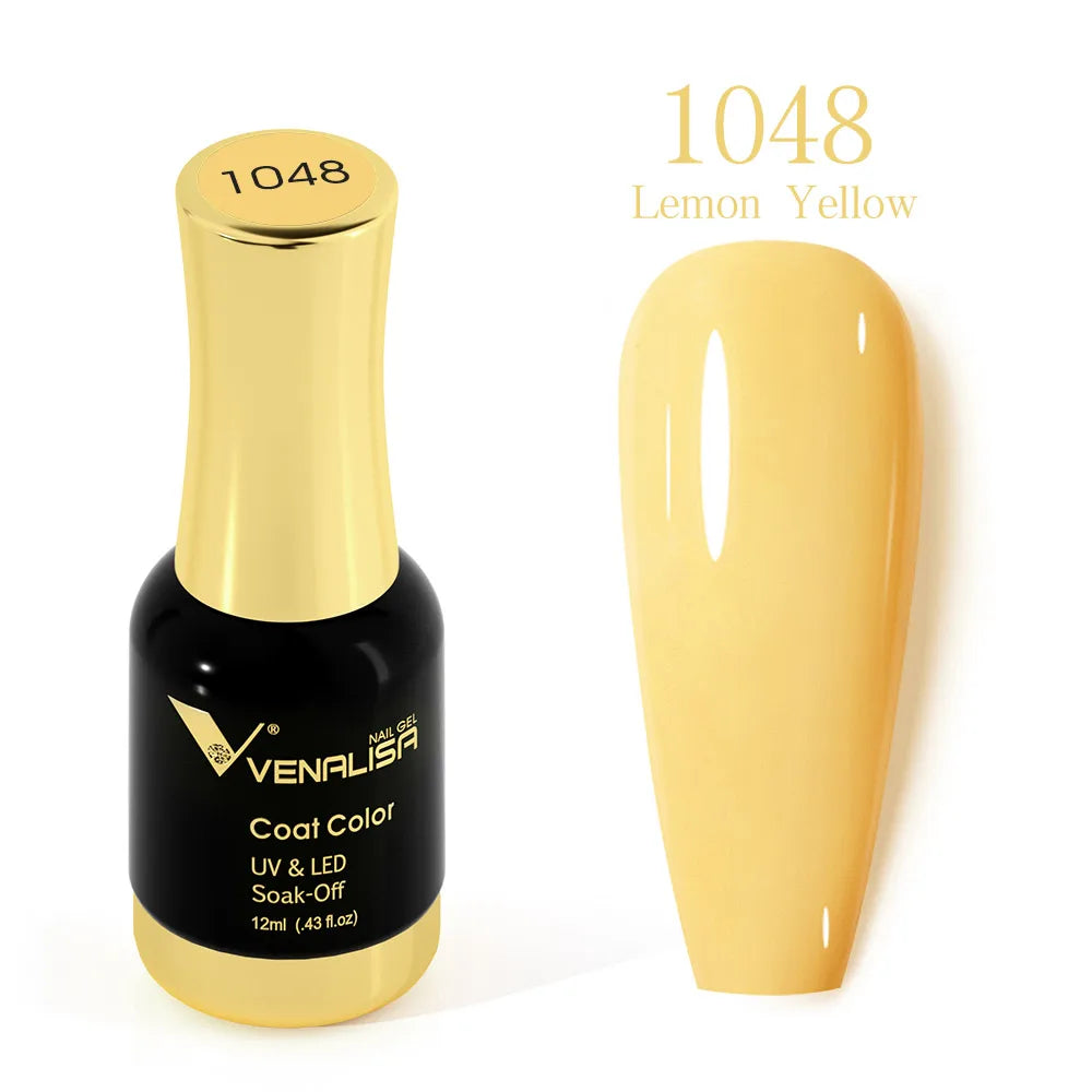 Venalisa Super Color Gel Varnish 12ml Diamond Shining Glitter Sequin Starry Platinum Nail Enamel Long Lasting Time Gel Polish