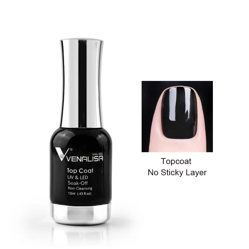 Venalisa Super Color Gel Varnish 12ml Diamond Shining Glitter Sequin Starry Platinum Nail Enamel Long Lasting Time Gel Polish