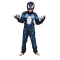Superhero Black Spider Venom Costume Ghost Costume Onesie 3D Spandex Unisex Jumpsuit Bodysuit Halloween Cosplay
