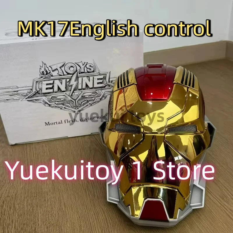 1:1 Wearable Iron Man Helmet Mk5 Mk50 Mk17 Steel Spider Man Helmet Collector'S EditionHelmet Collector'S Gift