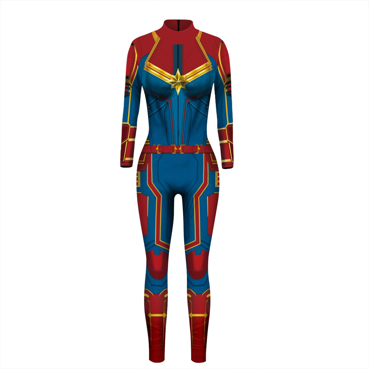 Disfraz de Anime, mono Sexy rojo, súper mono, disfraz de Halloween, disfraz de Navidad ajustado, ropa completa con estampado 3D