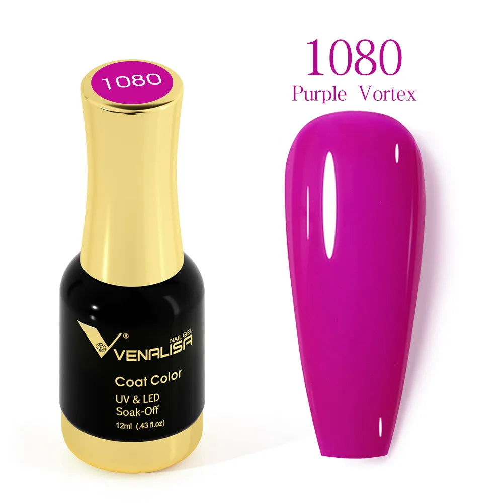 Venalisa Super Color Gel Varnish 12ml Diamond Shining Glitter Sequin Starry Platinum Nail Enamel Long Lasting Time Gel Polish