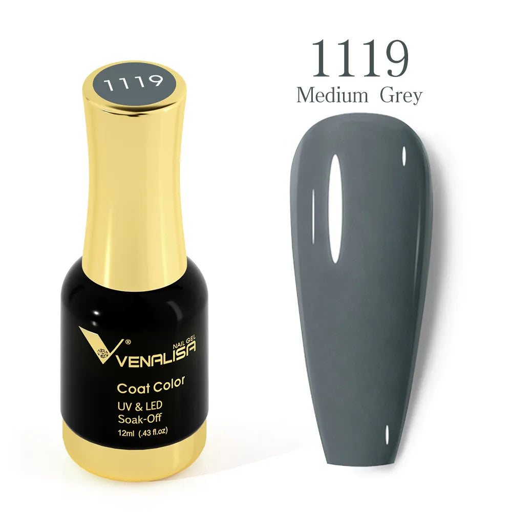 Venalisa Super Color Gel Varnish 12ml Diamond Shining Glitter Sequin Starry Platinum Nail Enamel Long Lasting Time Gel Polish