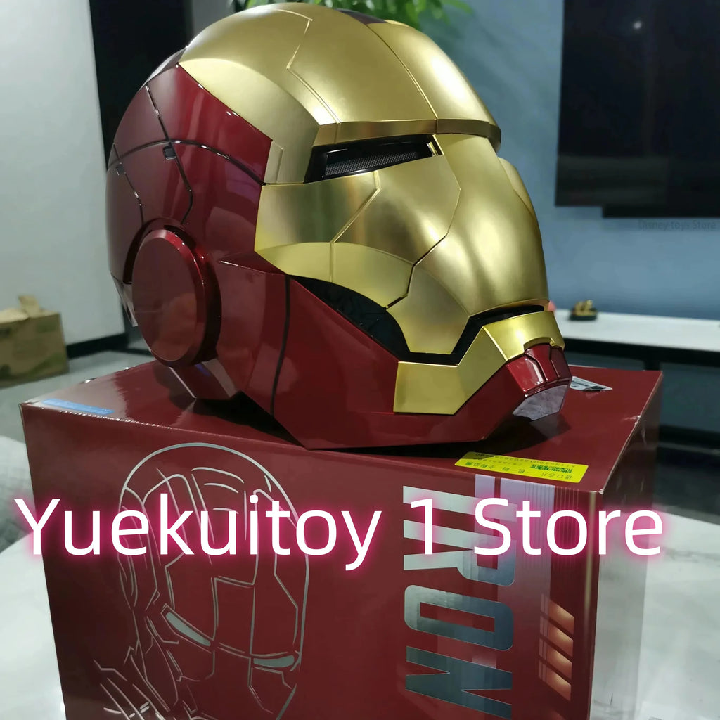 1:1 Wearable Iron Man Helmet Mk5 Mk50 Mk17 Steel Spider Man Helmet Collector'S EditionHelmet Collector'S Gift