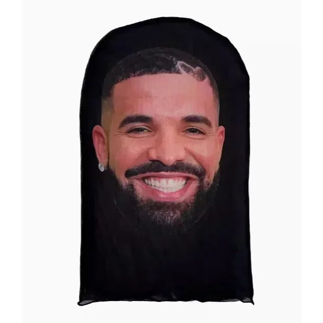 Divertida máscara facial completa con estampado 3D, máscaras faciales de celebridades, malla elástica, accesorios para fiesta de Halloween, pasamontañas, cubiertas para la cabeza