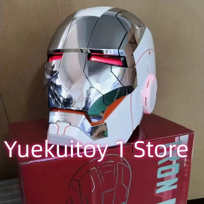 1:1 Wearable Iron Man Helmet Mk5 Mk50 Mk17 Steel Spider Man Helmet Collector'S EditionHelmet Collector'S Gift