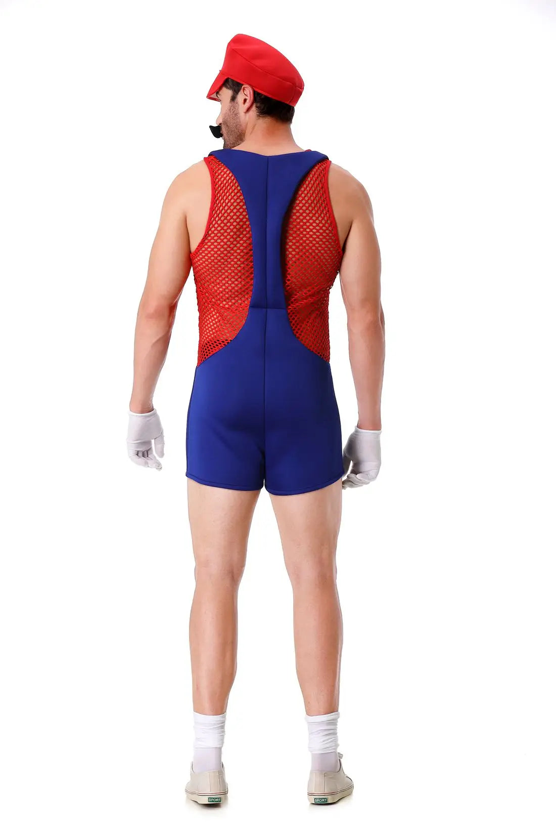 Halloween Cosplay hombres Anime Super Luigi Bros mono hueco mono disfraz carnaval fiesta disfraz fontanero