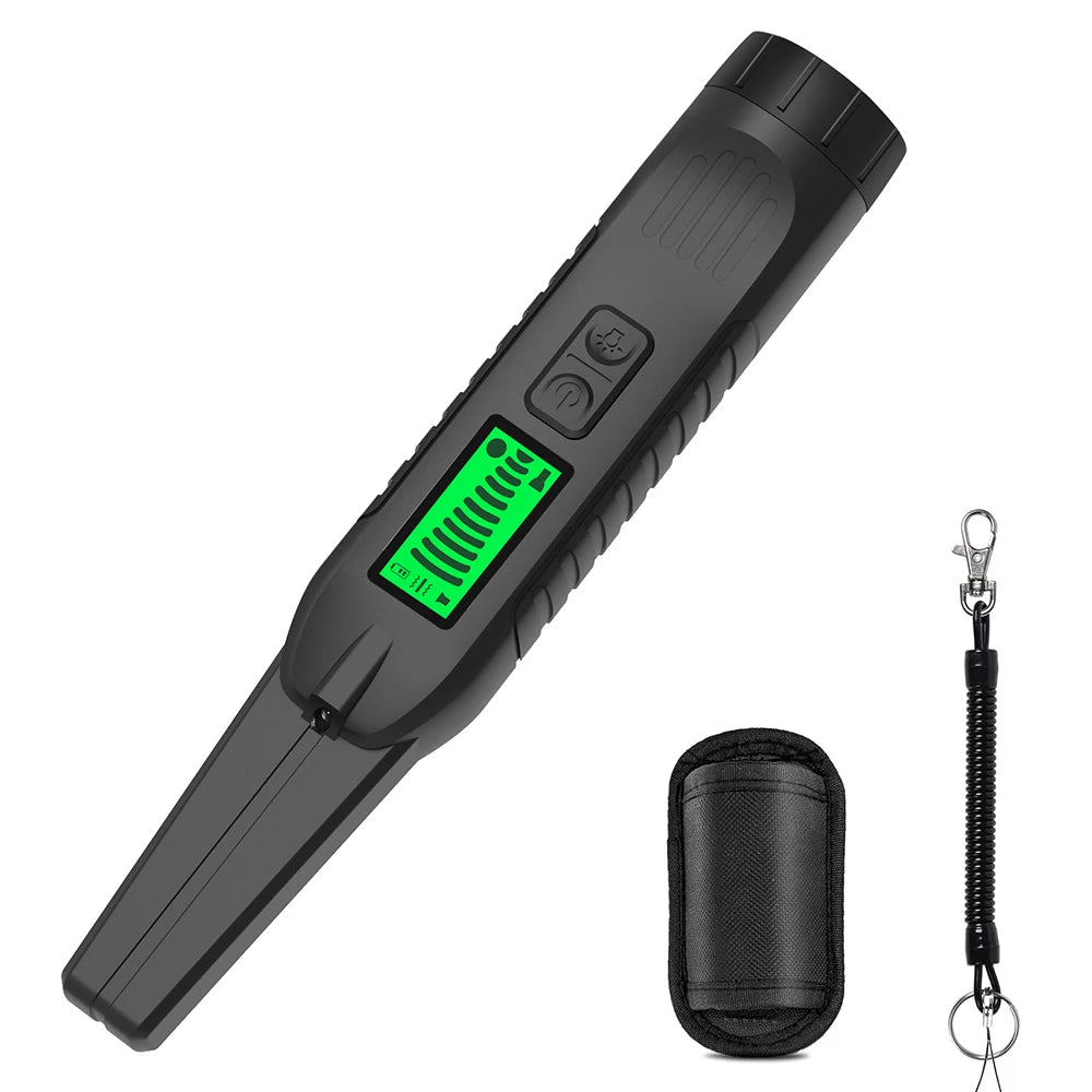 2025 New 360° Handheld Metal Detector Pointer Pinpoint Waterproof Handheld Metal Scanner for Metal Coin Gold Silver Iron