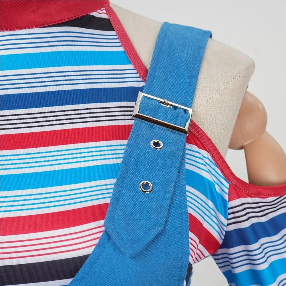Disfraz de muñeco fantasma para mujer, disfraz de Chucky, vestidos elegantes para niñas adultas, disfraz de payaso de muñeco fantasma de terror para carnaval, Halloween