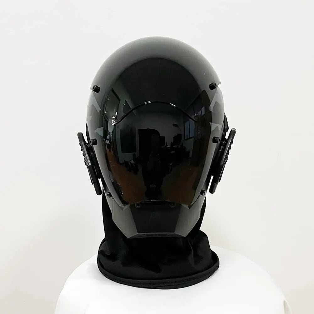 JAUPTO Cyberpunk Mask Playing Cosplay Future Futuristic Cool Standard Model Science Fiction for Halloween Party