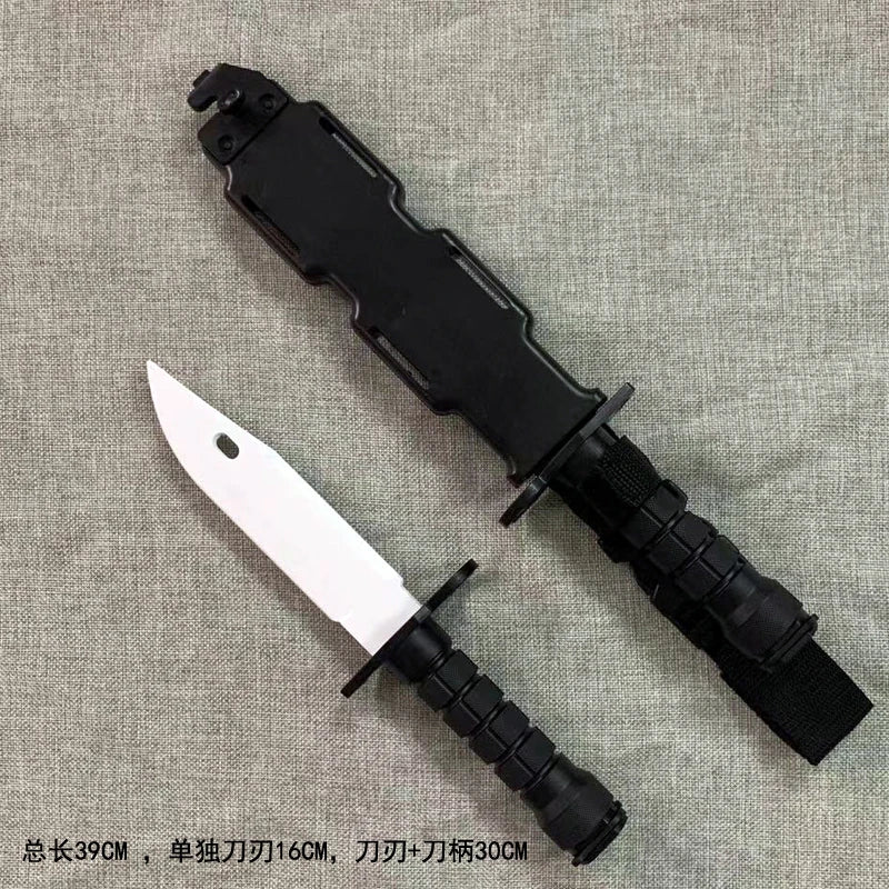 Simulation Student Rubber M9 Training Knife Model Children's Toy Knife